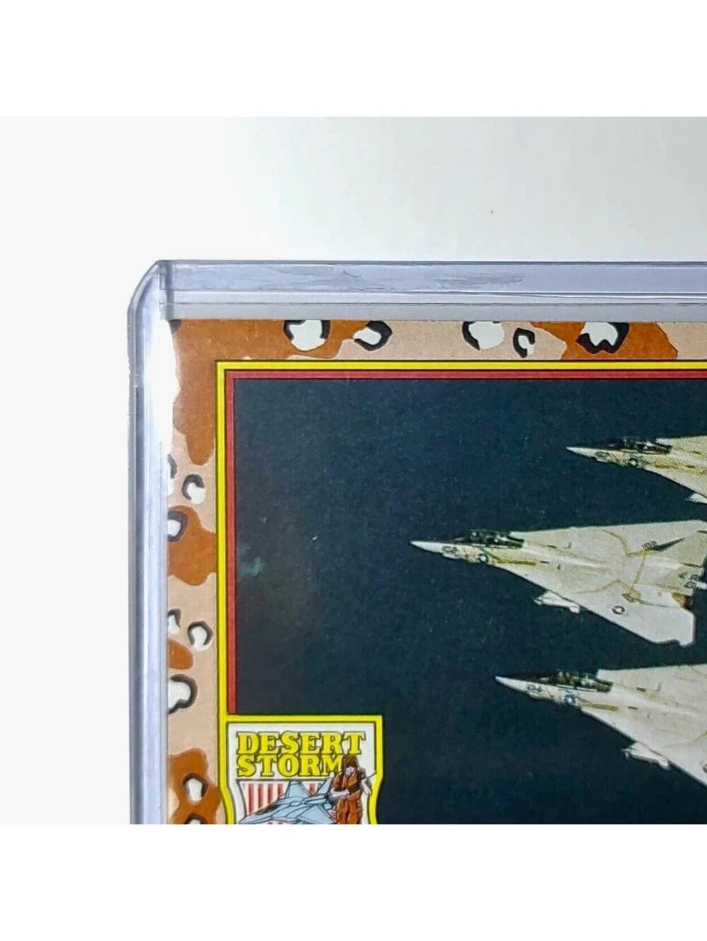 F-14 Flies in Formation 1991 Topps Desert Storm #22 Card